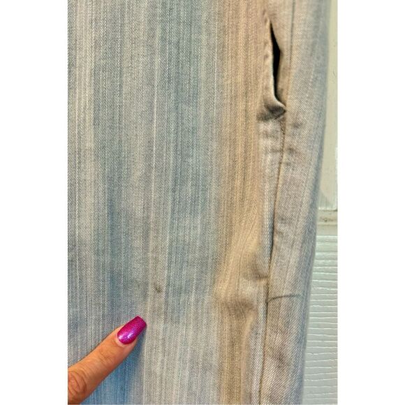 Rylee & Cru Women's Utility Jumpsuit Denim Washed Denim Medium - Picture 4 of 15